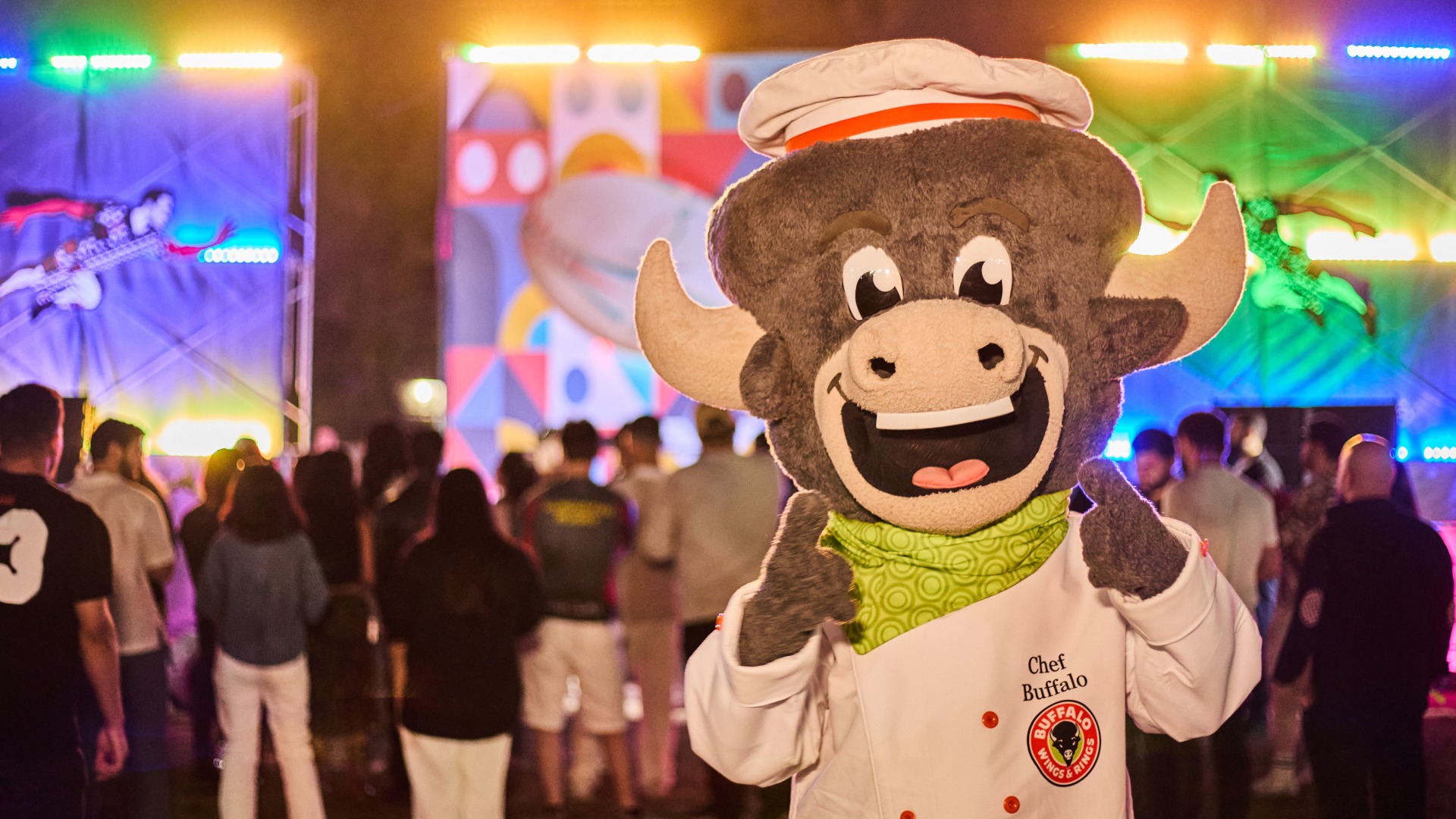 Fueling the Fun: Buffalo Wings & Rings Rocks the Kurdistan Rugby Festival!